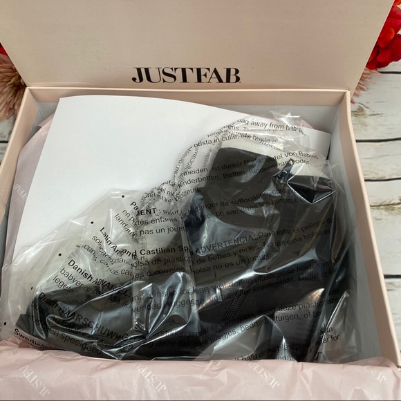 Black Bootie with Block Heel and Strappy Detail - Picture 15 of 16